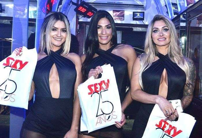 Recepicionistas do Evento "Garota Sexy Clube 2017" - Foto: J.Domingos