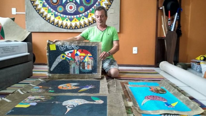 Artista de Joinville realiza residência e exposição em cidade coirmã na Suíça