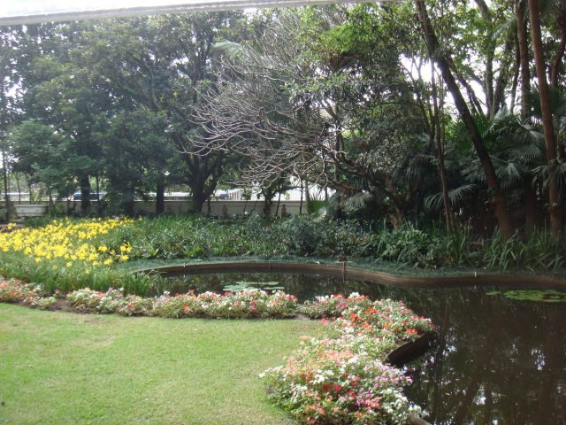 Jardim da Casa-Museu Ema Klabin projetado por Burle Marx - foto: Divulgação. 