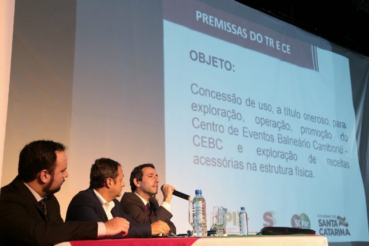 Audiência Pública debate concessão do centro de eventos de Balneário Camboriú - SC
