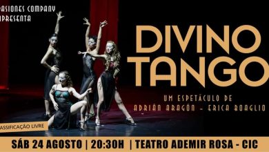 Espetáculo internacional “Divino Tango” acontece no CIC no próximo dia 24