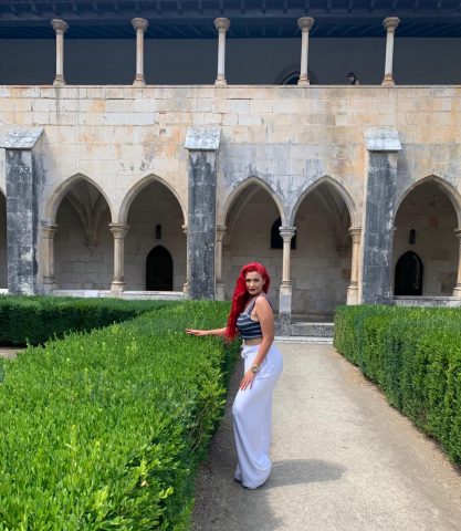 Nanda Marques visita pontos históricos de Portugal