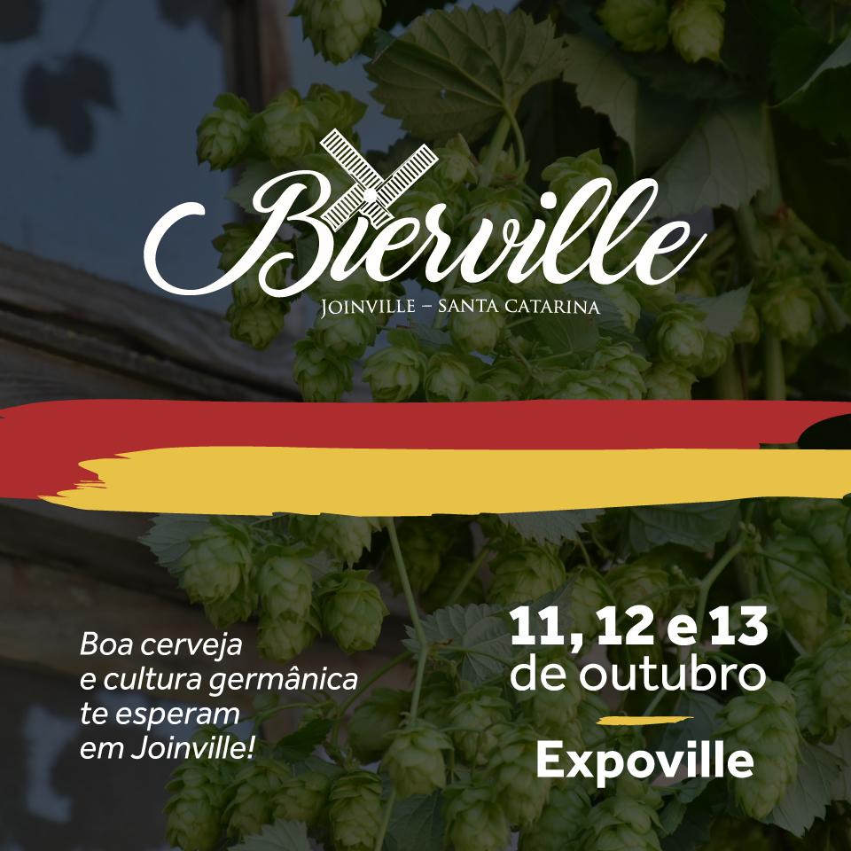 A quinta edição da Bierville anima Joinville e região entre os dias 11 a 13 de outubro