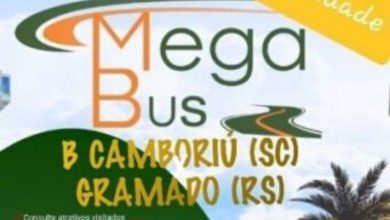 Mega Bus de Balneário Camboriú a Gramado