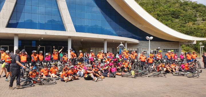 Pedal da Ciclo Vil Bike promove a conscientização sobre o transporte alternativo e a mobilidade urbana