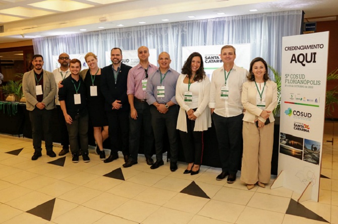 Grupo de Trabalho do Turismo de reuniu no 5º Encontro do Consórcio de Integração Sul e Sudeste.