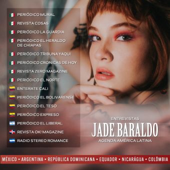 Jade Baraldo é apontada como promessa do pop latino