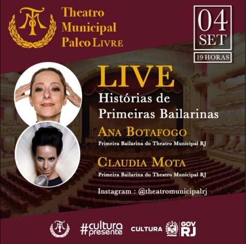 Primeiras Bailarinas no Theatro Municipal Palco Livre Primeiras Bailarinas no Theatro Municipal Palco Livre